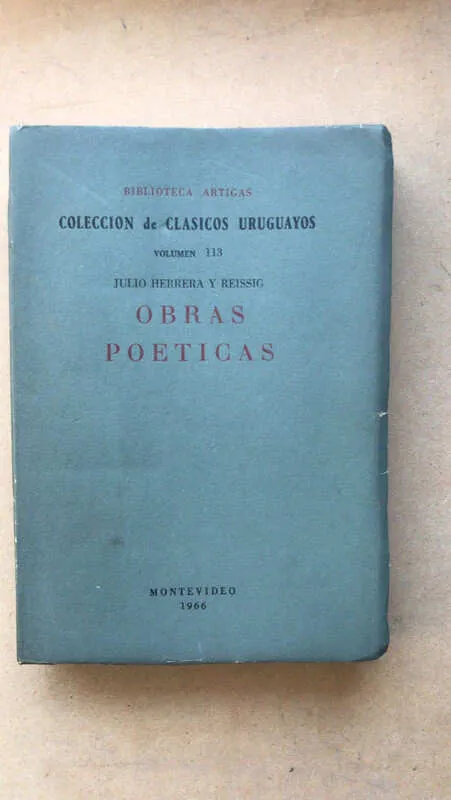 Obras Poeticas - Herrera Reissig, Julio (Ñ4)