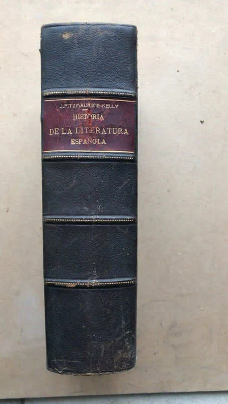Historia De La Literatura Española - Fitzmaurice Kelly (n3)