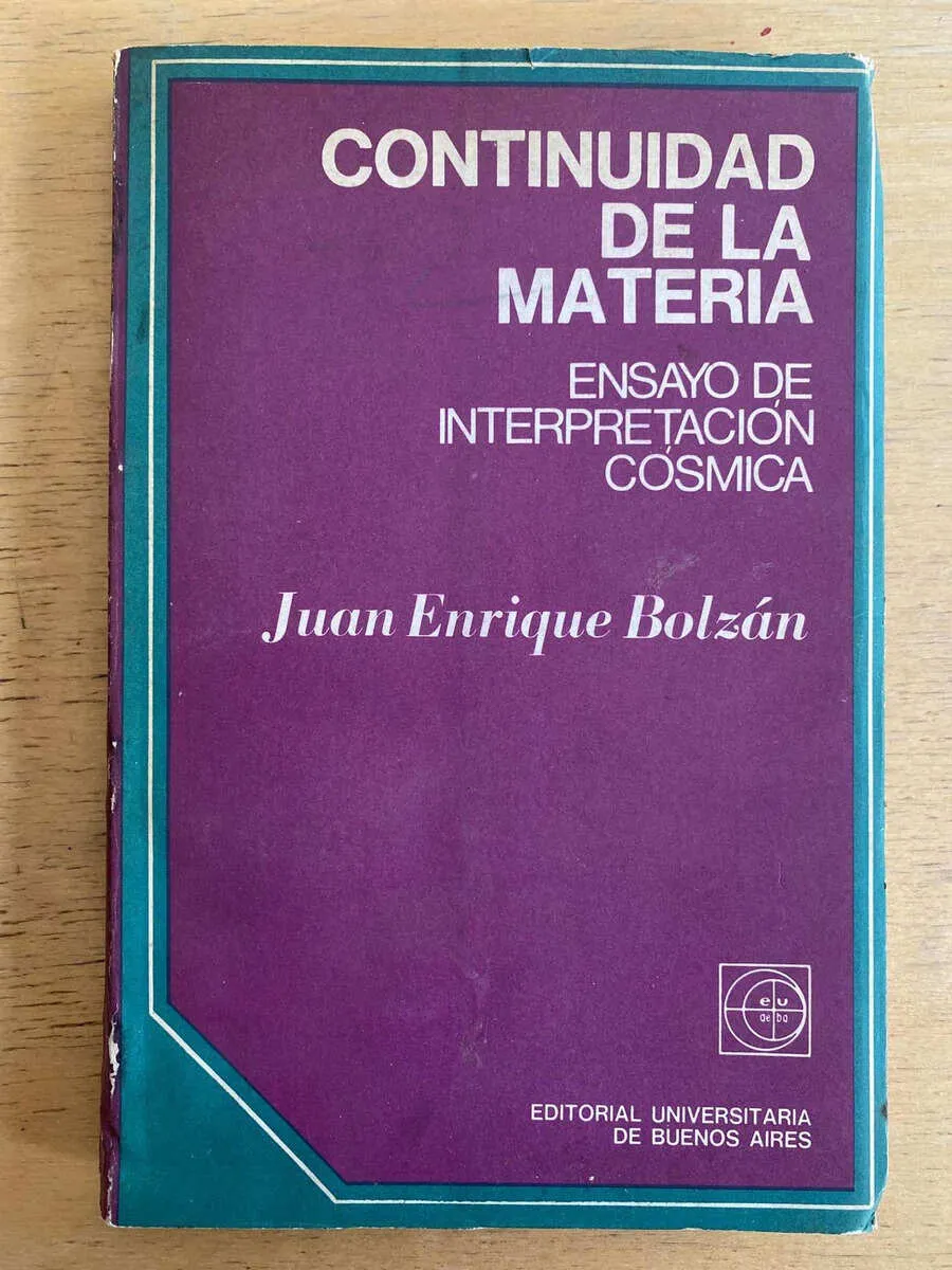 Continuidad De La Materia. Ensayo De Interpret- Bolzan (e3)