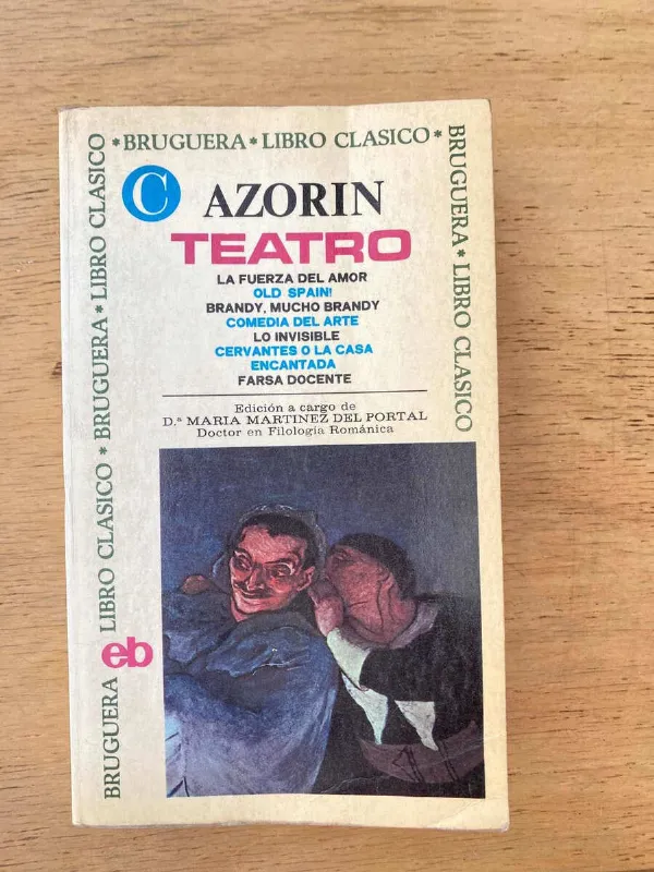 Tapa de Teatro - Azorin (W1)