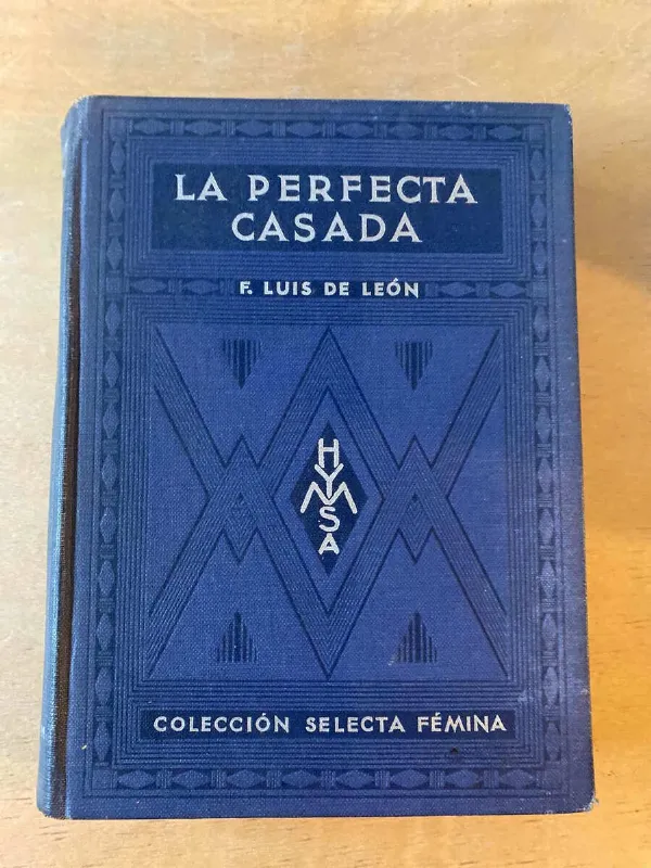 Tapa de La Perfecta Casada - Fray Luis De Leon (A6)