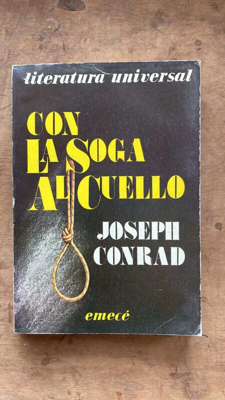 Tapa de Con La Soga Al Cuello - Conrad, Joseph (ee4)