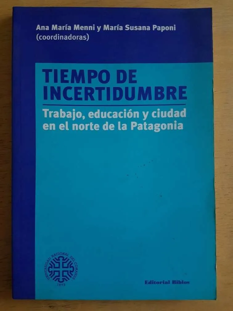 Tiempo De Incertidumbre - Menni; Paponi (g2)
