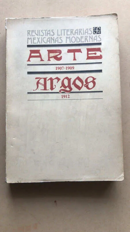 Arte 1907 - 1909 Argos 1912 (aa1)