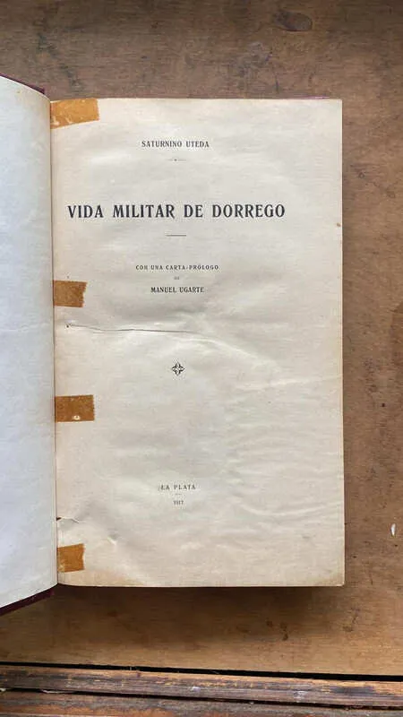 Vida Militar De Dorrego - Uteda, Saturnino (gg2)