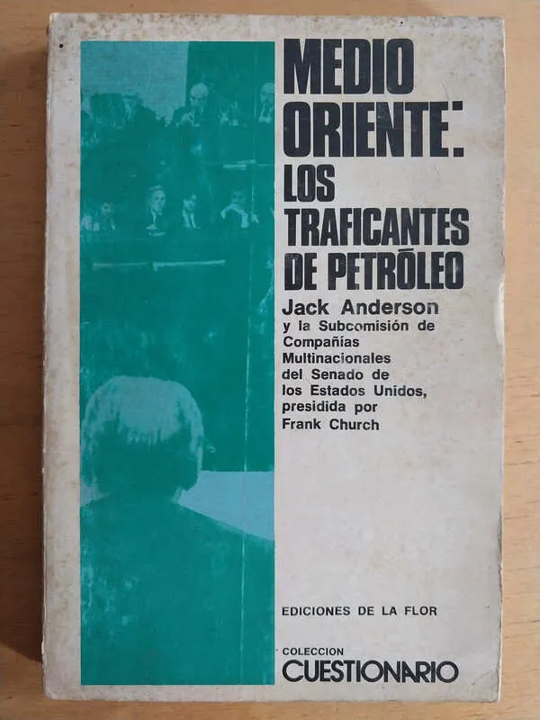 Tapa de Medio Oriente: Los Traficantes De Petroleo - Anderson (i1)