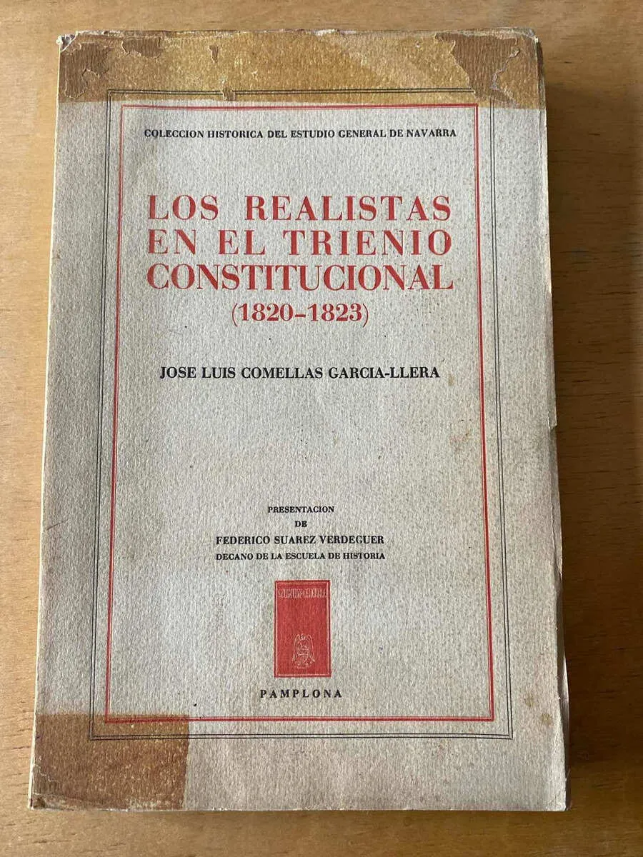 Los Realistas En El Trienio Constituc.- Comellas Garcia (d4)