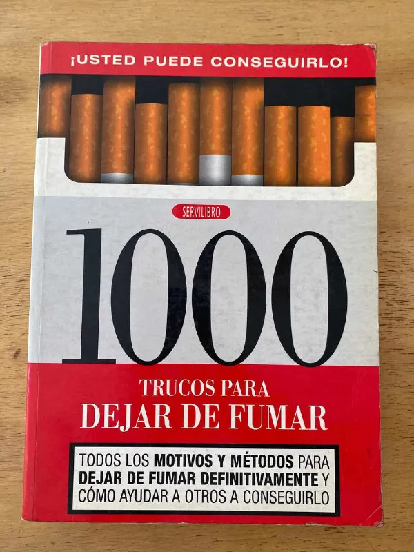Tapa de 1000 Trucos Para Dejar De Fumar - (X4)