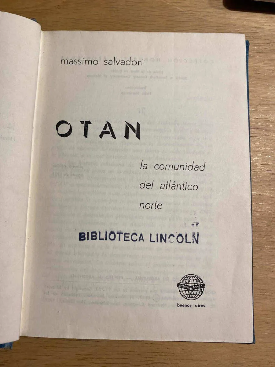 Otan. La Comunidad Del Atlantico Norte - Salvadori, M. (s2)