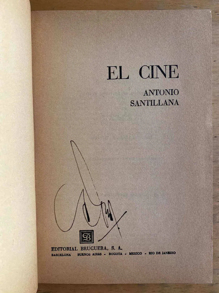 El Cine - Santillana, Antonio (k3)