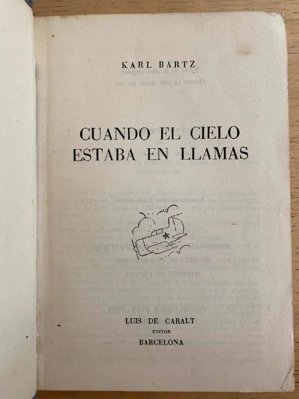 Tapa de Cuando El Cielo Estaba - Bartz, Karl (k2)