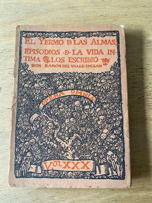 Tapa de El Yermo De Las Almas - Del Valle Inclan (y1)
