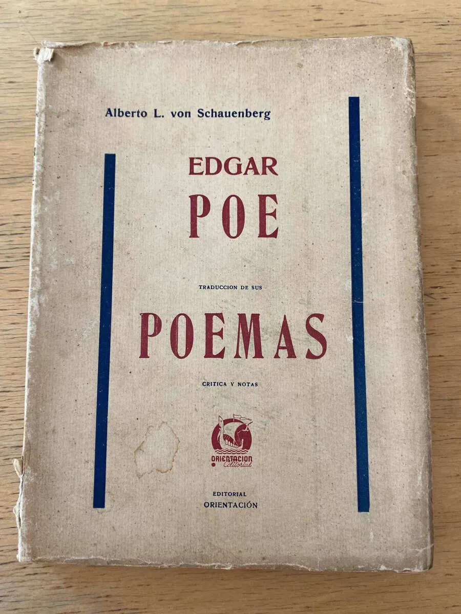 Edgar Poe Traduccion De Sus Poemas - Von Schauenberg (c3)