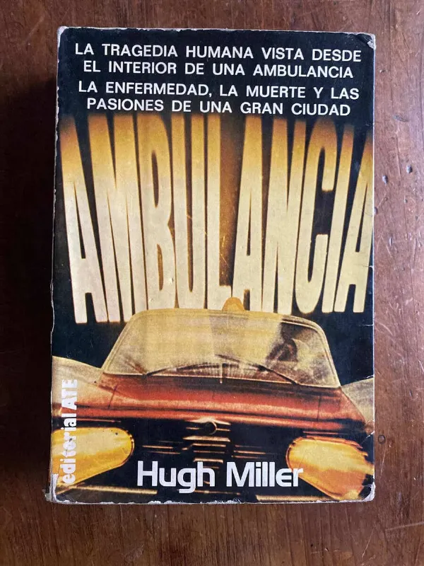 Tapa de Ambulancia - Miller, Hugh (W4)