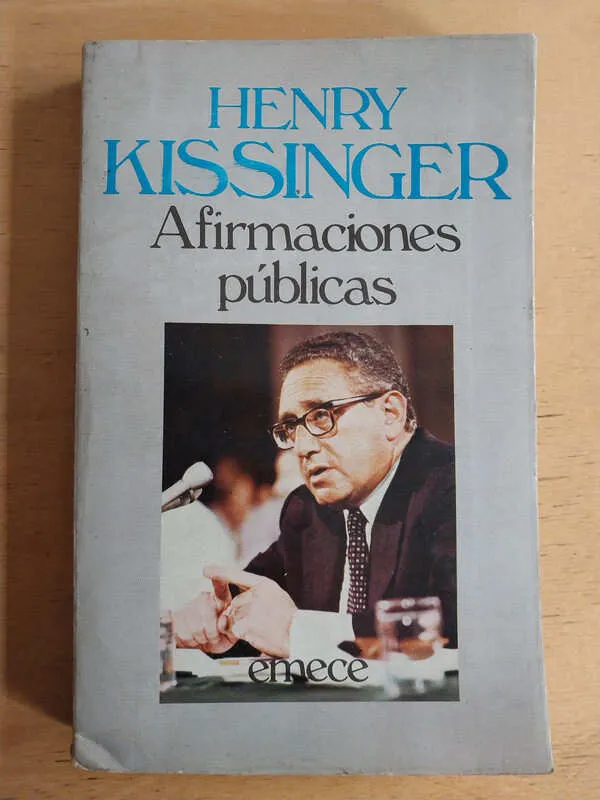 Afirmaciones Publicas - Kissinger, Henry (M2)