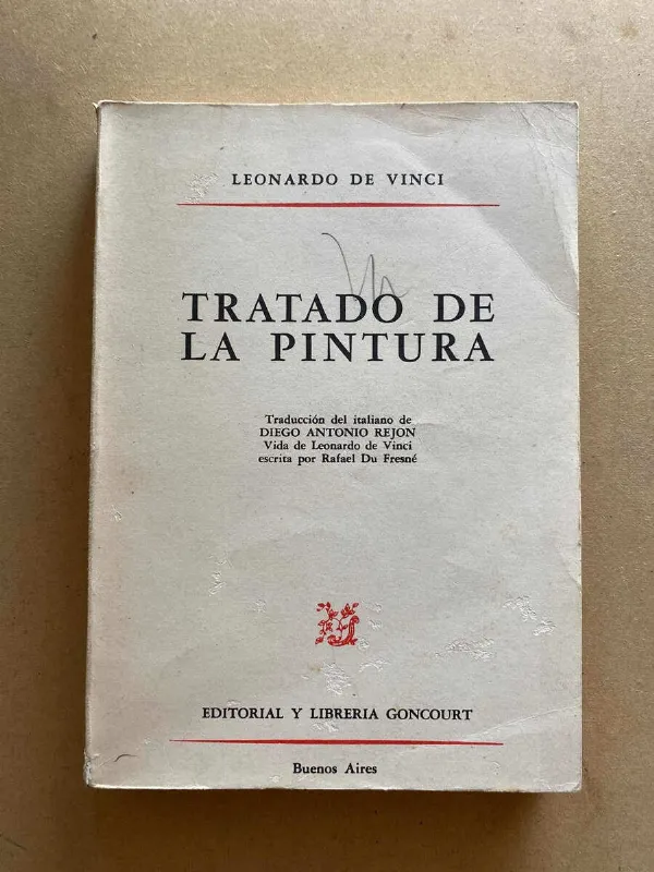 Tapa de Tratado De La Pintura - De Vinci (D6)