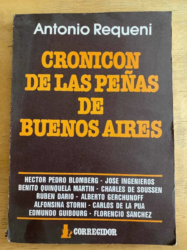 Cronicon De Las Peñas De Buenos Aires- Requeni, Antonio (k3)