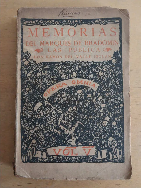Memorias Del Marques De Bradomin - Del Valle Inclan, R. (h3)
