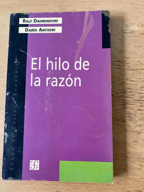 El Hilo De La Razon - Dahrendorf; Antiseri (p3)