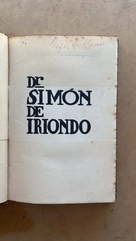 - Dr Simon De Iriondo (u1)