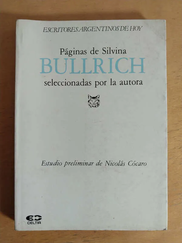 Tapa de Paginas De Silvina Bullrich Seleccionadas Por La Autora (ñ2)