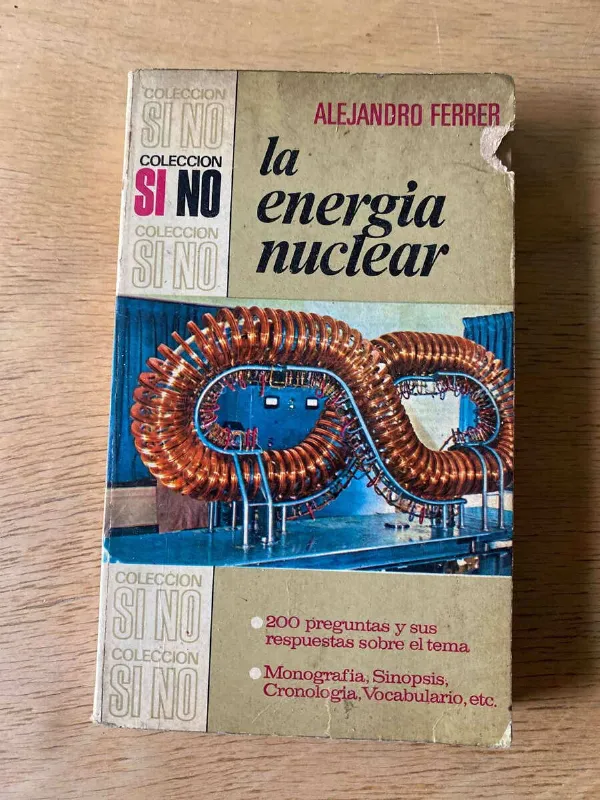 Tapa de La Energía Nuclear - Alejandro Ferrer (Y2)