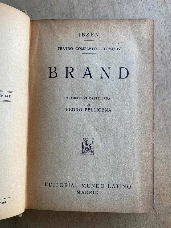 Brand - Ibsen, E. (a5)