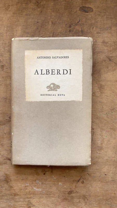 Tapa de Alberdi - Salvadores, Antonino (ee5)