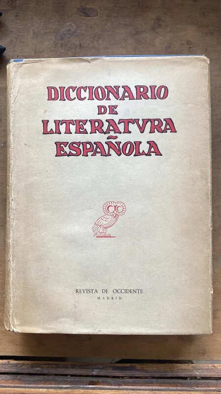 - Diccionario De Literatura Española (hh3)