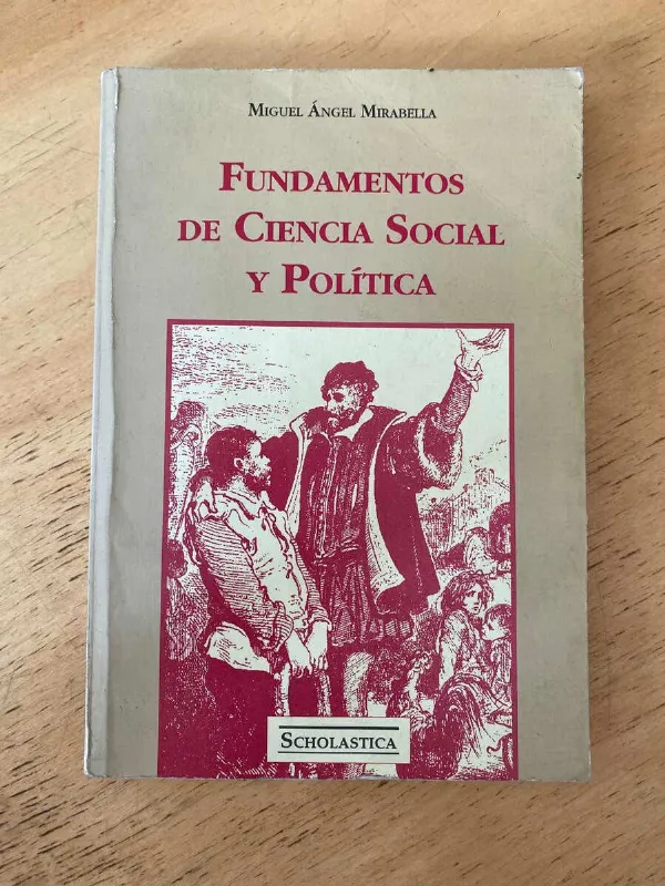 Tapa de Fundamentos De Ciencia Social Y Politica - Mirabella (t2)