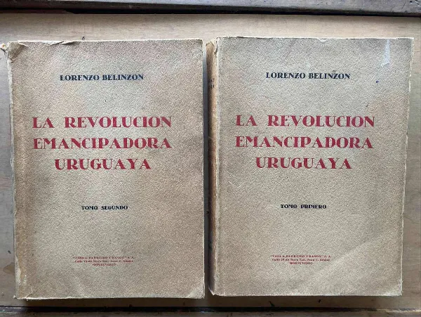 Tapa de La Revolucion Emancipadora Uruguaya - Belinzon, Lorenzo (Y6)