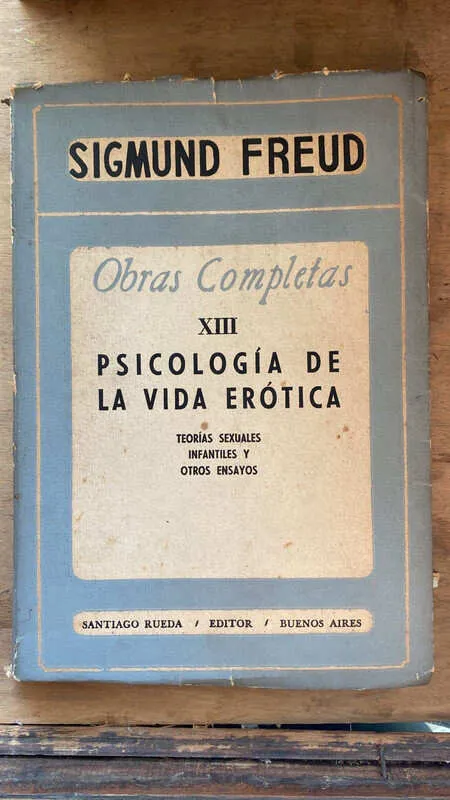 Obras Completas Xiii. Psicologia Vida Erotica - Freud (ff4)