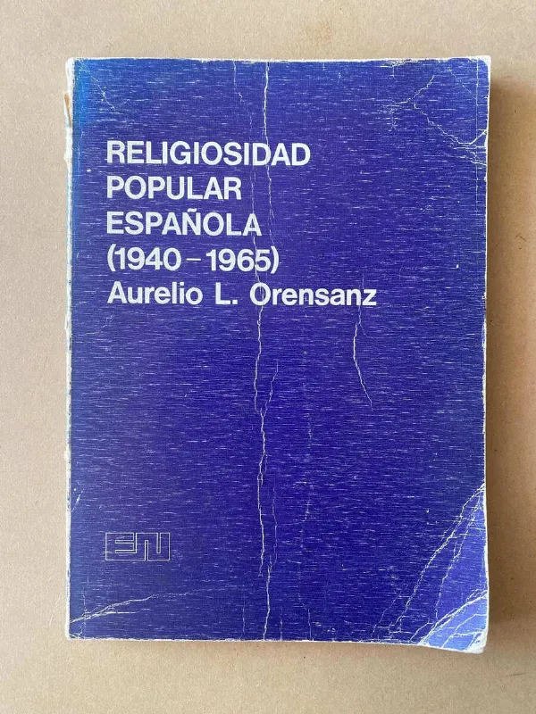 Tapa de Religiosidad Popular Española (1940 - 1965) - Orensanz (D7)