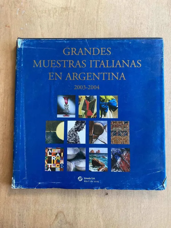 Tapa de Grandes Muestras Italianas En Argentina 2003-2004 (X6)