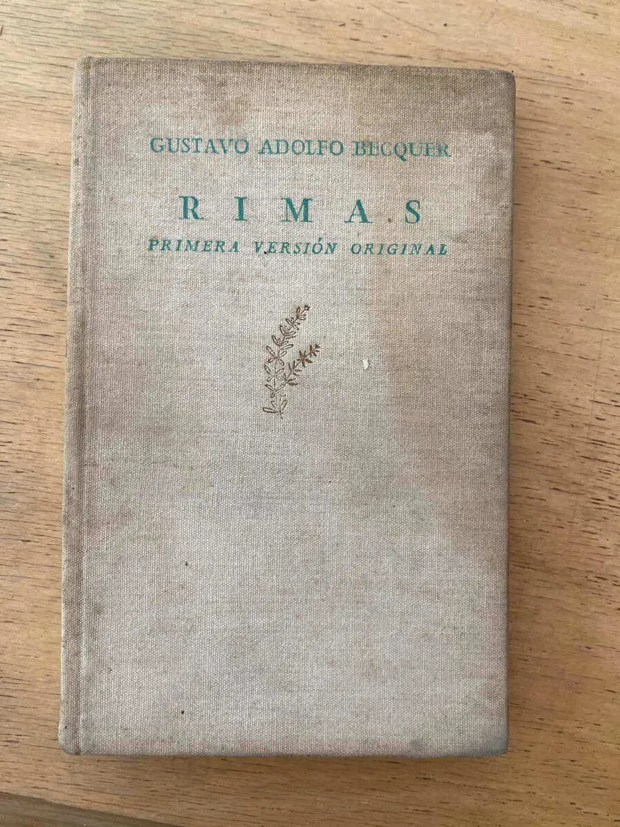 Rimas, Primera Version Original - Becquer, Gustavo A (W1)