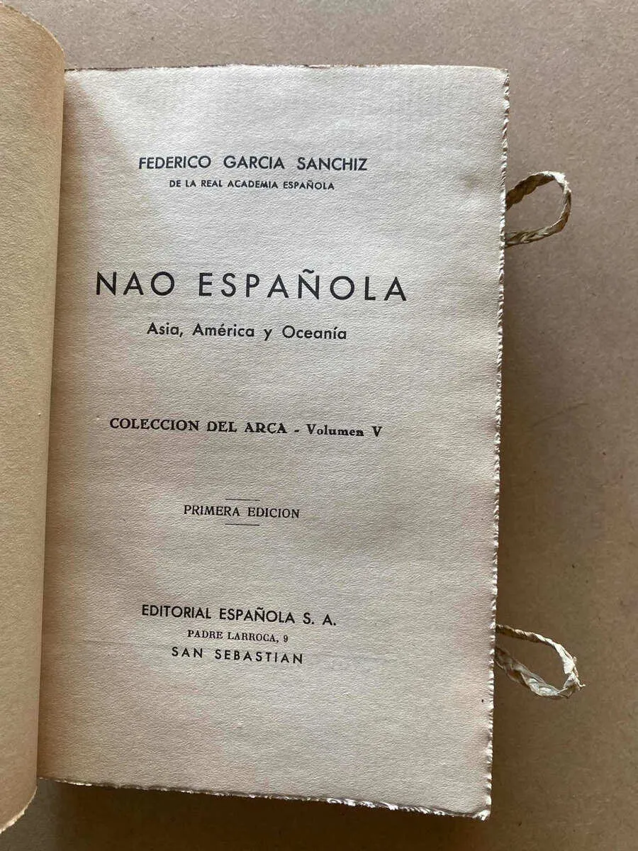 Nao Española. Asia, America Y Oceania - Garcia Sanchiz (y5)