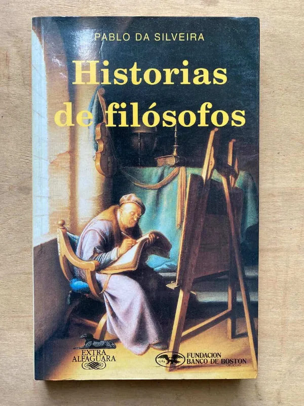 Tapa de Historias De Filosofos - Da Silveira. Pablo (A6)