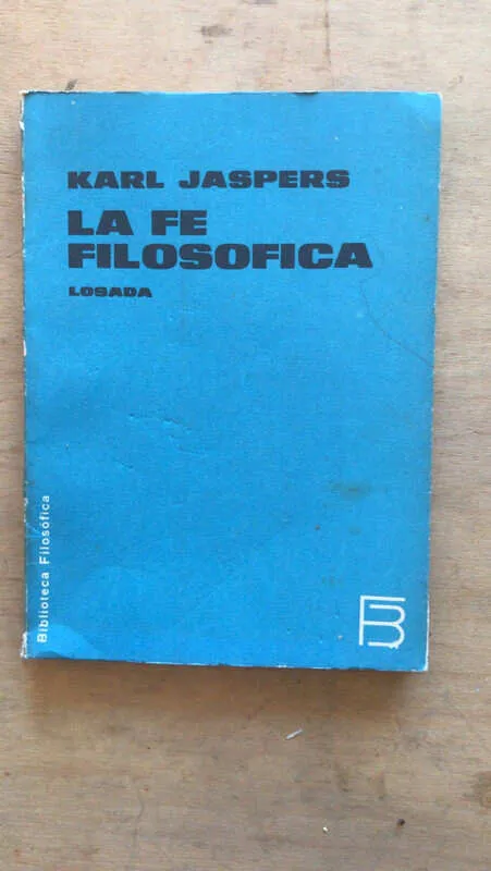 La Fe Filosofica - Jaspers, Karl (dd3)