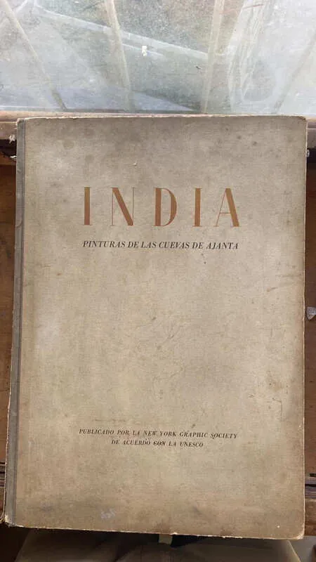 India. Pinturas De La Cueva De Ajanta (gg7)