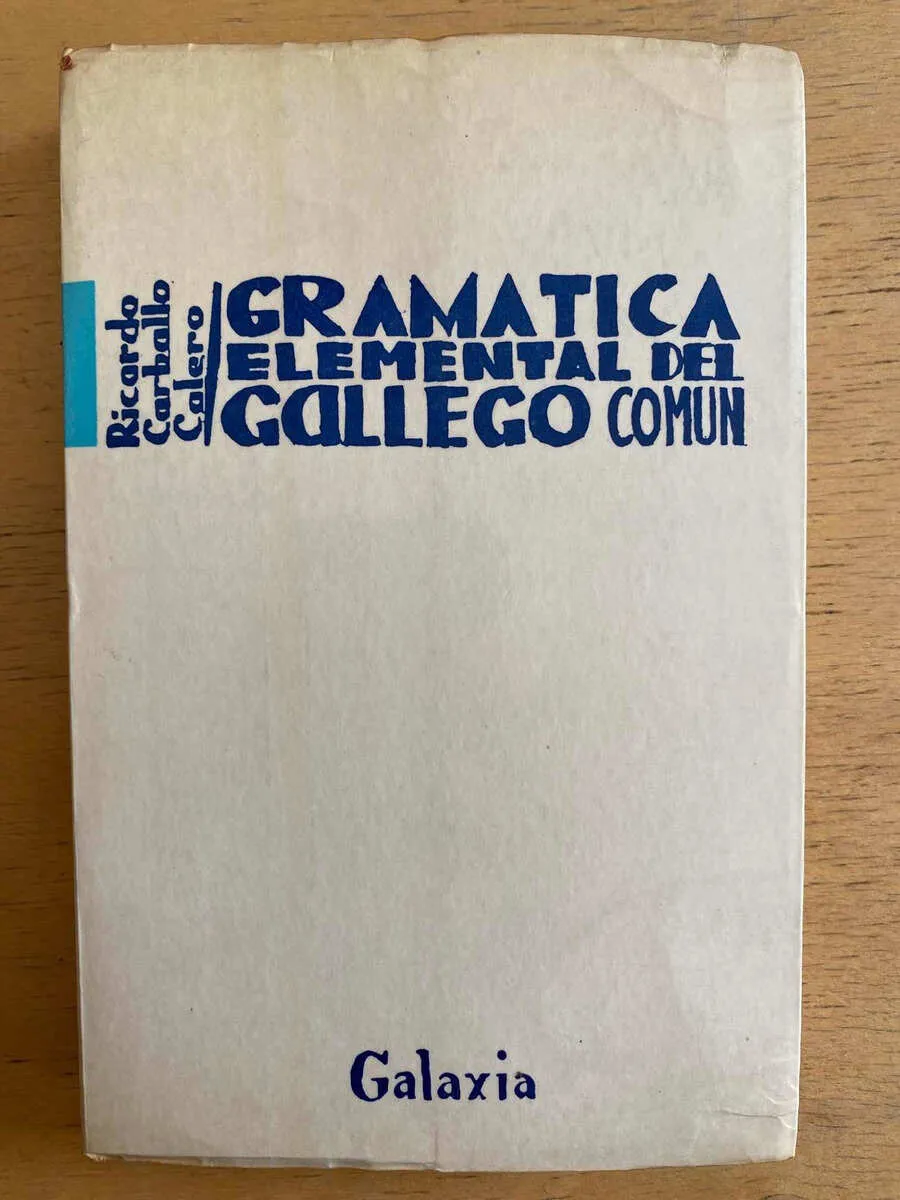 Gramatica Elemental Del Gallego Comun - Carballo Calero (f3)
