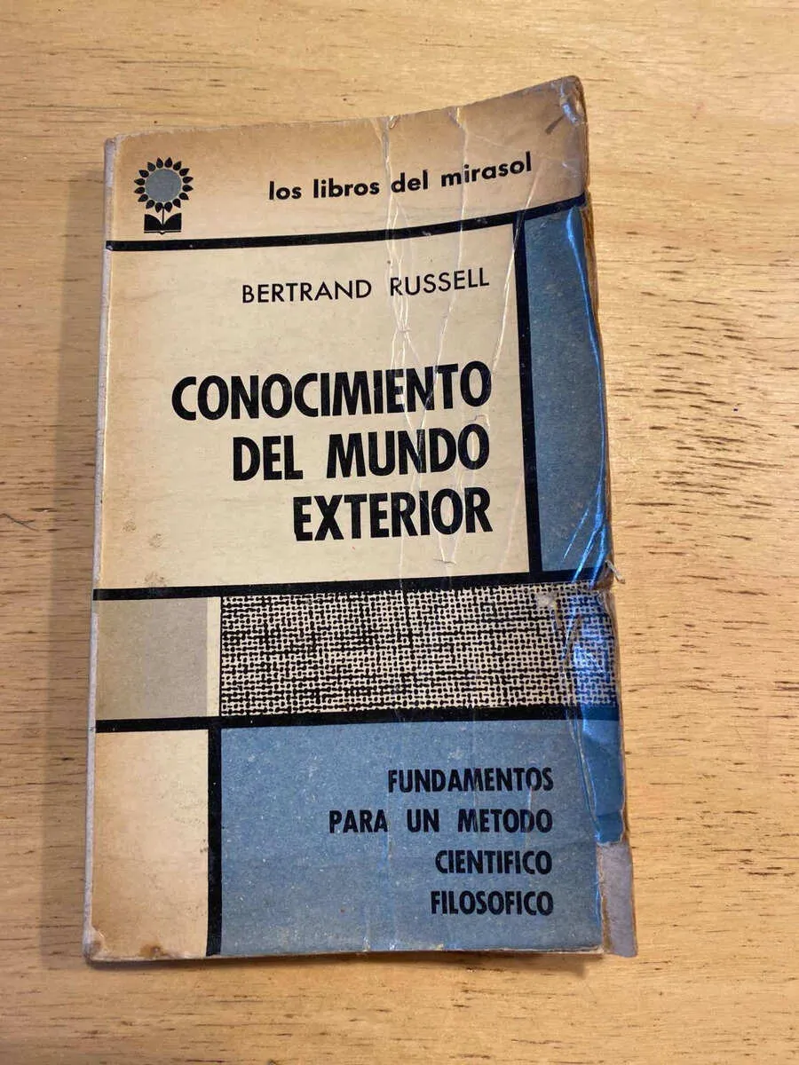 Conocimiento Del Mundo Exterior- Russell, Bertrand (v5)