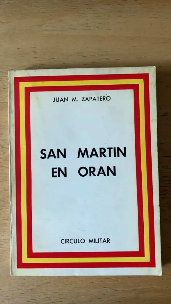 Tapa de San Martin En Oran - Zapatero, Juan M. (P6)