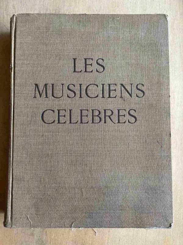 Tapa de Les Musiciens Celebres (con Diseño Inedito De Matisse) (X6)