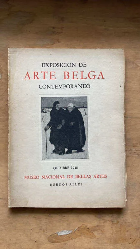 Tapa de - Exposicion De Arte Belga Contemporaneo (a1)