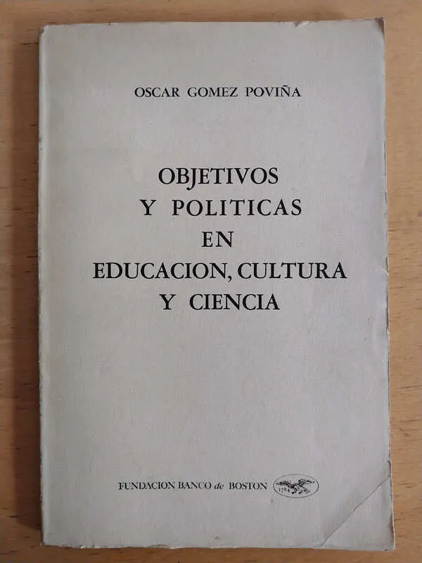 Objetivos Y Politicas En Educacion, Cultu- Gomez Poviña (i5)