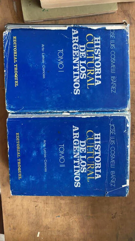 Tapa de Historia Cultural De Los Argentinos - Cosmelli Ibañez (Ff5)