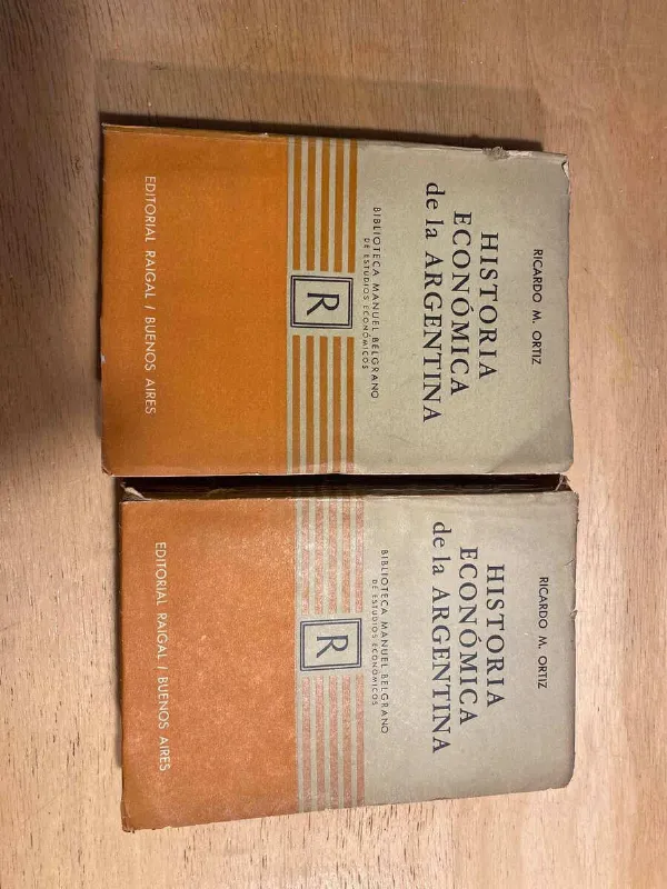 Tapa de Historia Economica De La Argentina - Ortiz, Ricardo M. (S5)