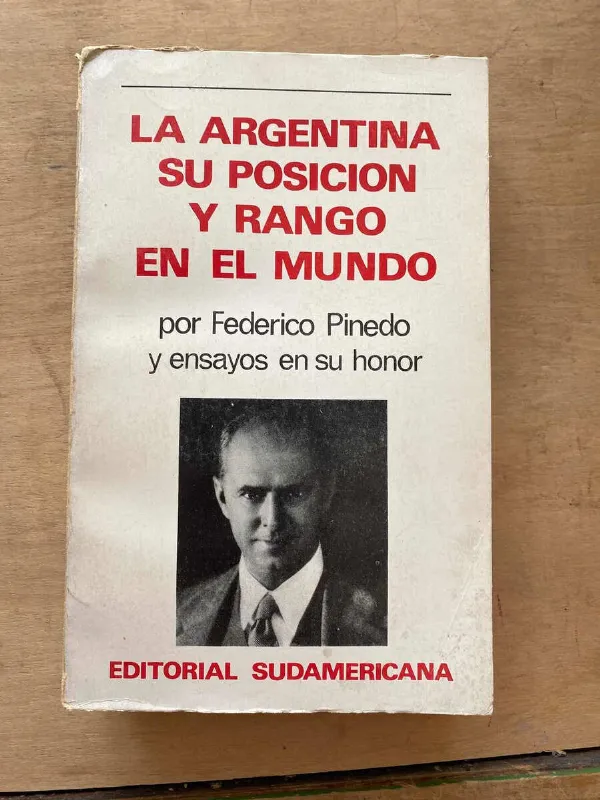 Tapa de La Argentina Y Su Posicion Y Rango En El Mundo Pinedo (q4)
