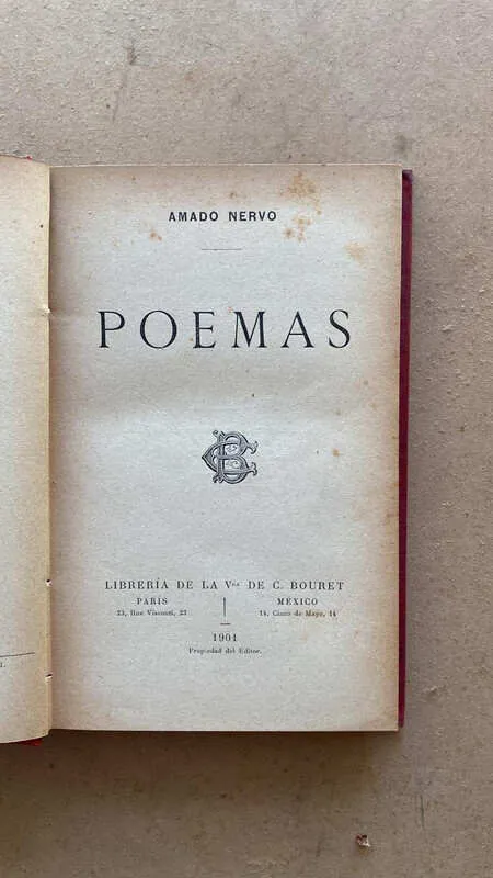 Poemas - Nervo, Amado (Ñ4)