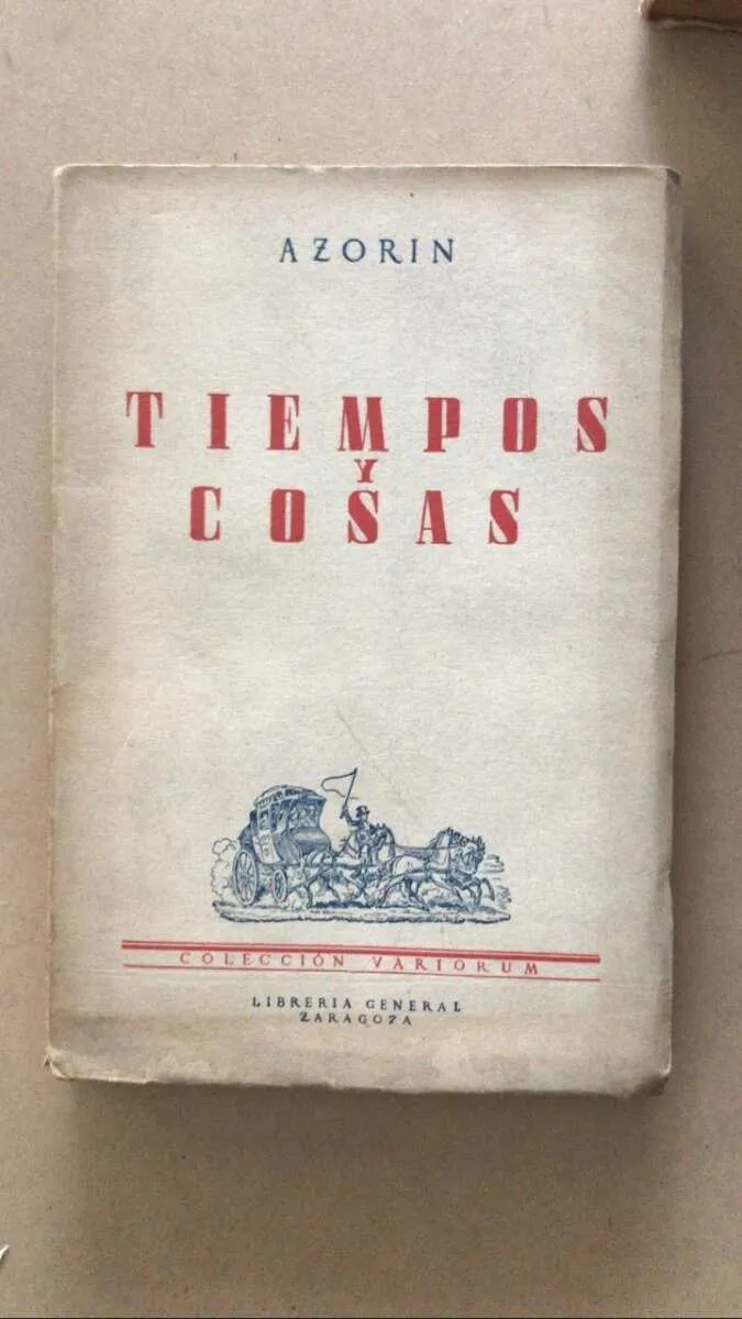 Tiempos Y Cosas - Azorin (v3)